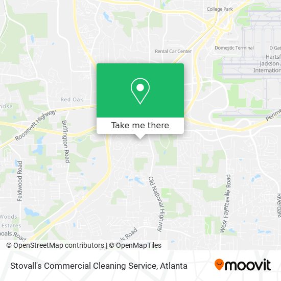 Mapa de Stovall's Commercial Cleaning Service