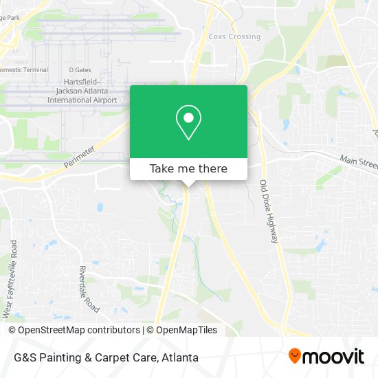 Mapa de G&S Painting & Carpet Care