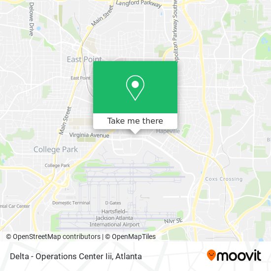 Delta - Operations Center Iii map