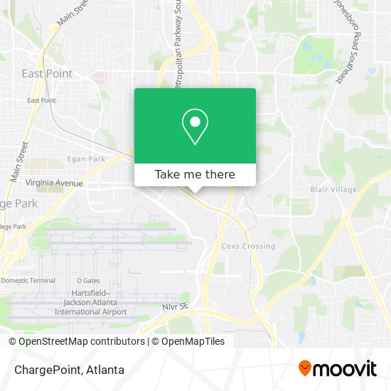 ChargePoint map