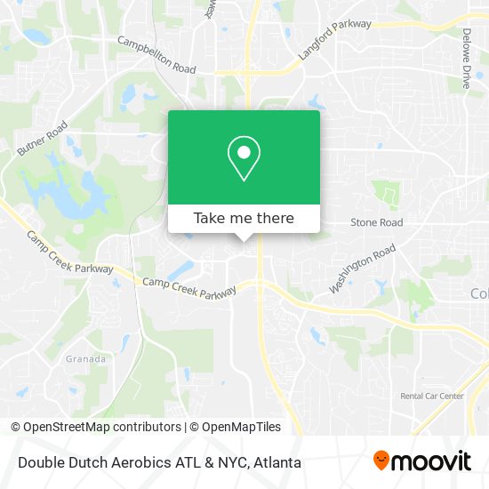 Double Dutch Aerobics ATL & NYC map