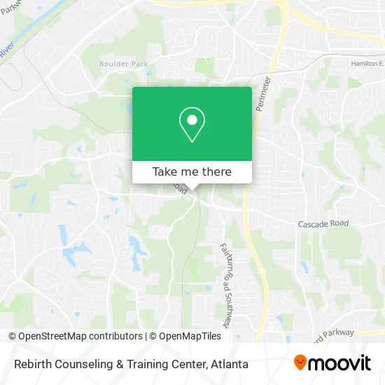 Rebirth Counseling & Training Center map