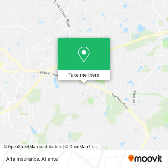 Alfa Insurance map