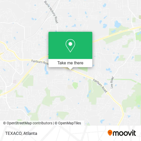 TEXACO map