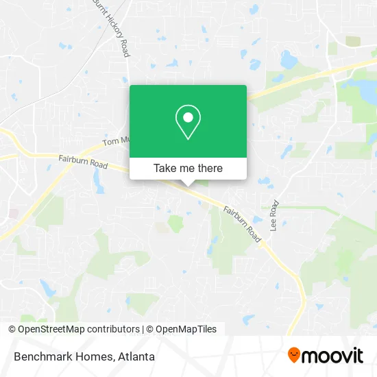 Mapa de Benchmark Homes