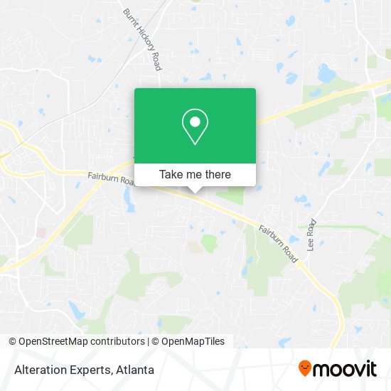 Alteration Experts map