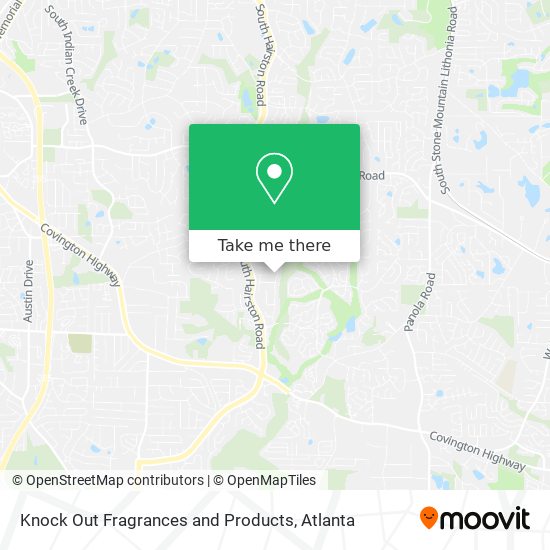 Knock Out Fragrances and Products map