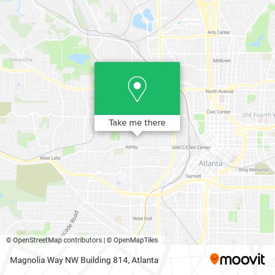 Magnolia Way NW Building 814 map