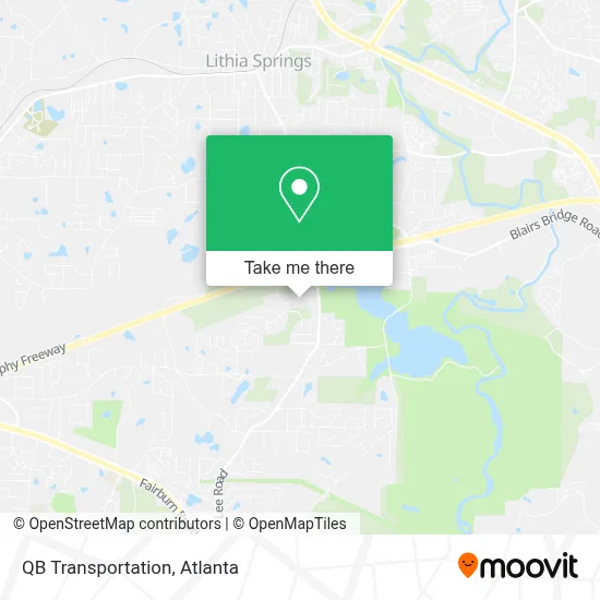 QB Transportation map