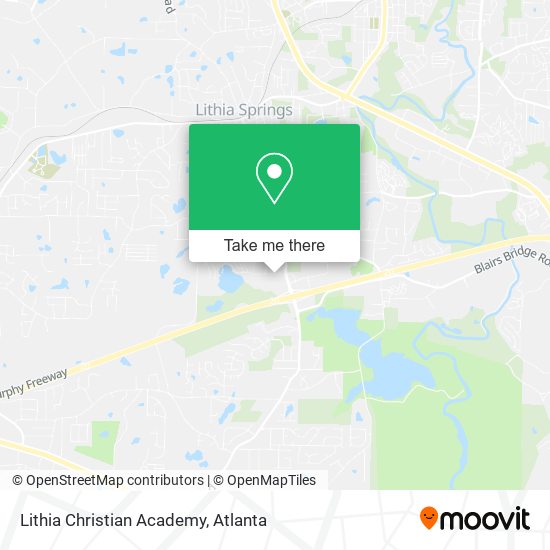 Mapa de Lithia Christian Academy