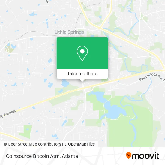 Coinsource Bitcoin Atm map