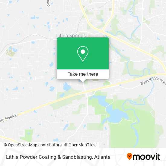 Lithia Powder Coating & Sandblasting map