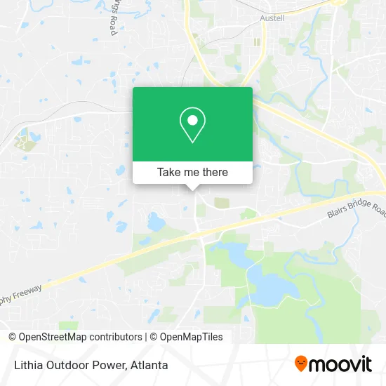 Lithia Outdoor Power map
