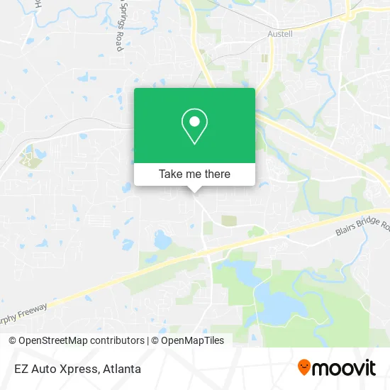 EZ Auto Xpress map