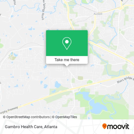 Mapa de Gambro Health Care