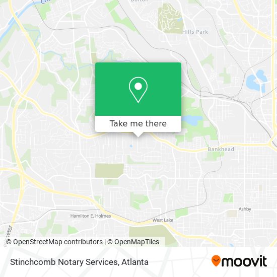 Stinchcomb Notary Services map