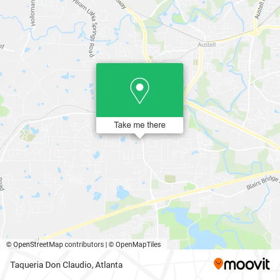 Taqueria Don Claudio map