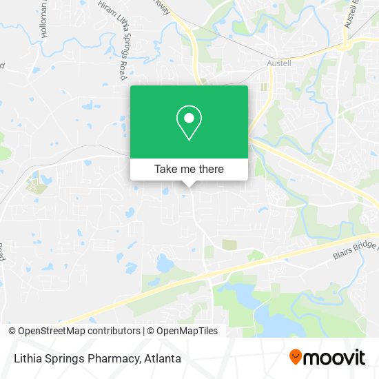 Lithia Springs Pharmacy map