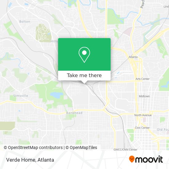 Verde Home map