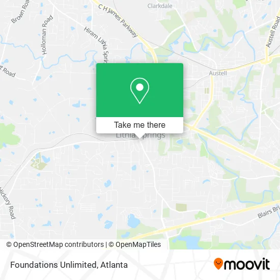 Mapa de Foundations Unlimited