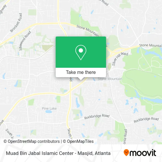 Mapa de Muad Bin Jabal Islamic Center - Masjid