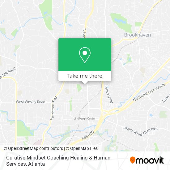 Curative Mindset Coaching Healing & Human Services map