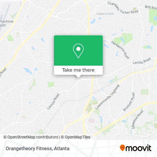 Orangetheory Fitness map