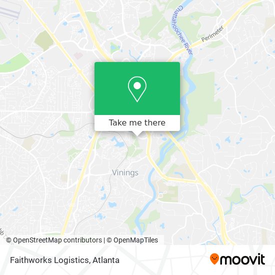 Mapa de Faithworks Logistics