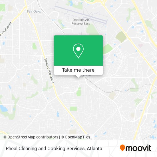 Mapa de Rheal Cleaning and Cooking Services