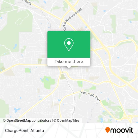 ChargePoint map