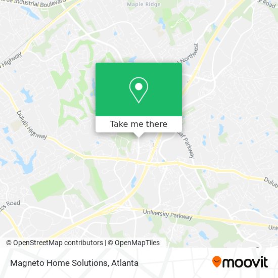 Mapa de Magneto Home Solutions