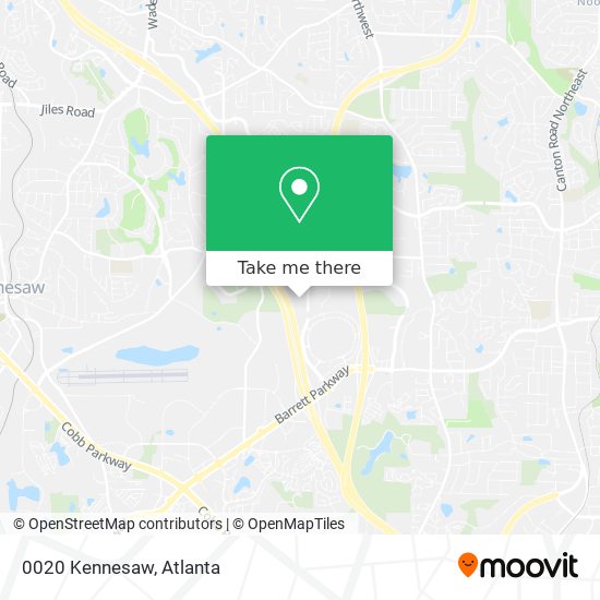 0020 Kennesaw map