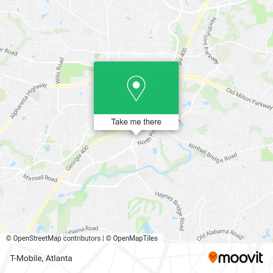 T-Mobile map