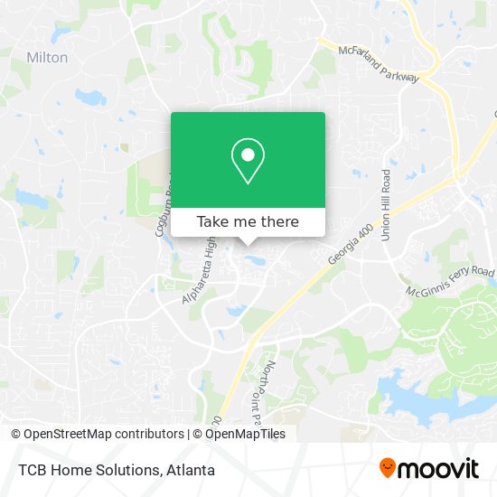 TCB Home Solutions map