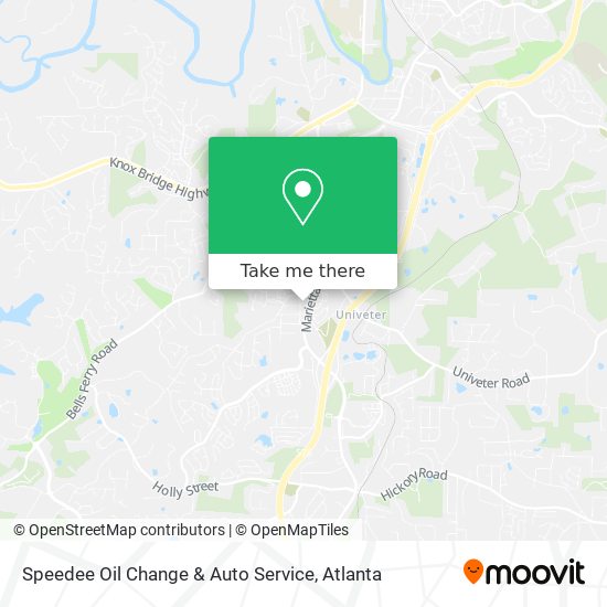 Speedee Oil Change & Auto Service map