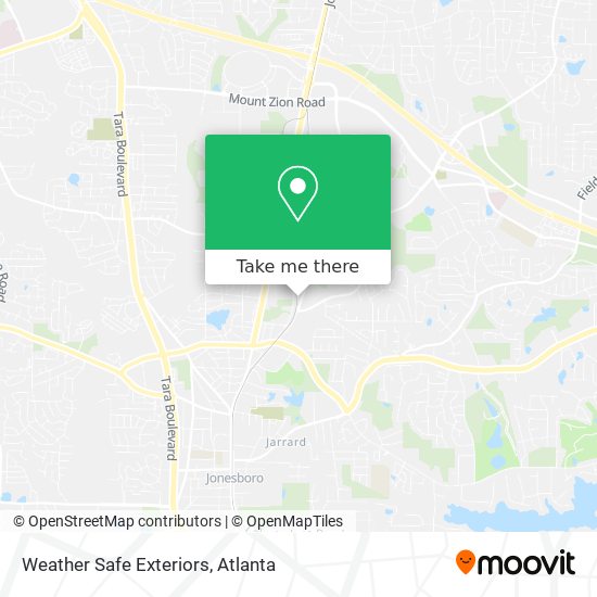 Weather Safe Exteriors map