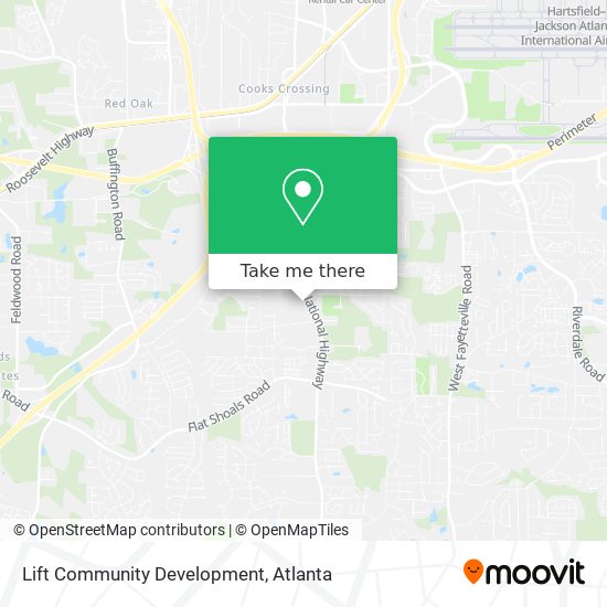 Lift Community Development map