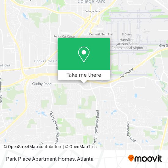 Park Place Apartment Homes map