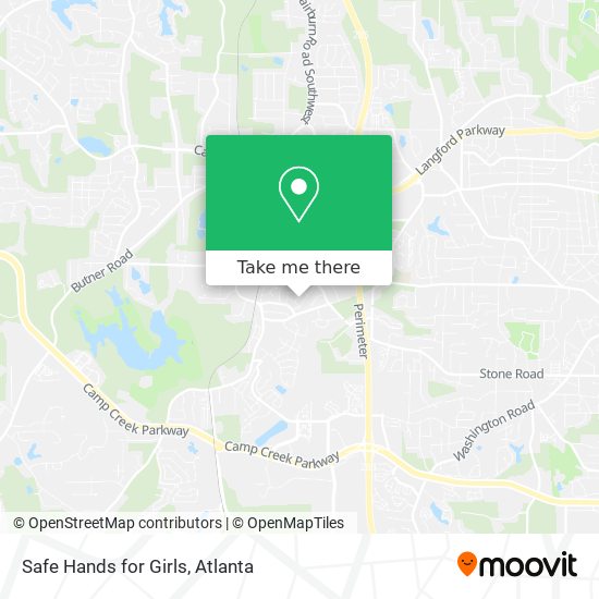 Safe Hands for Girls map