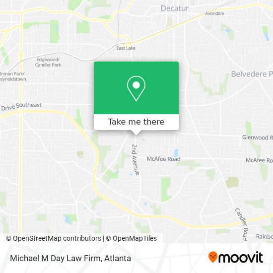 Mapa de Michael M Day Law Firm