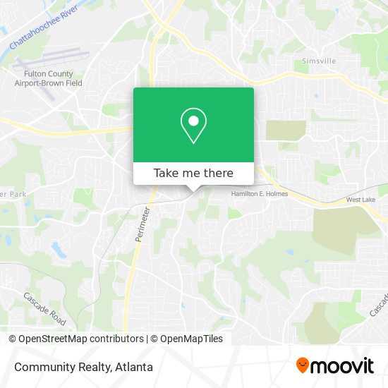 Community Realty map