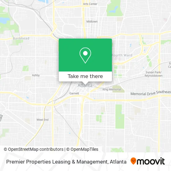 Premier Properties Leasing & Management map