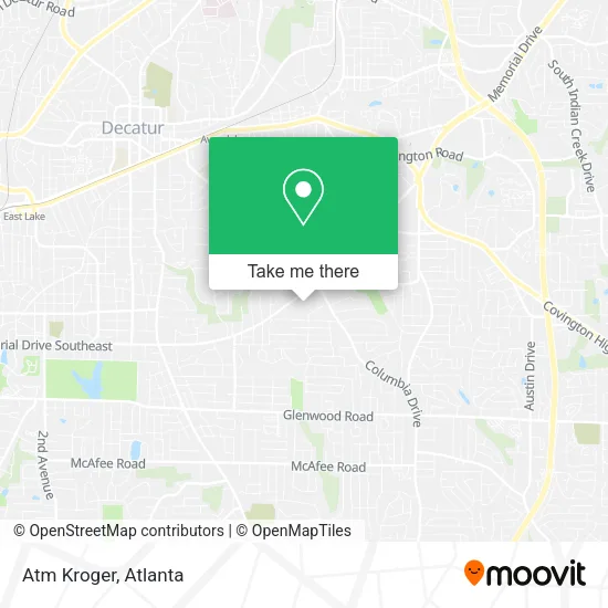 Atm Kroger map