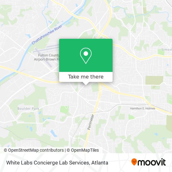 Mapa de White Labs Concierge Lab Services