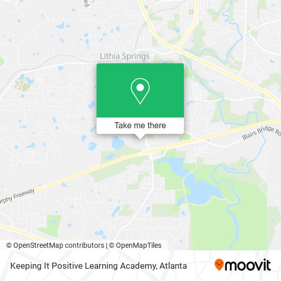 Mapa de Keeping It Positive Learning Academy