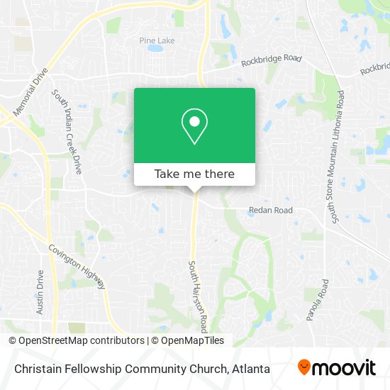 Mapa de Christain Fellowship Community Church