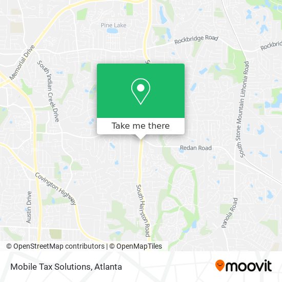 Mobile Tax Solutions map