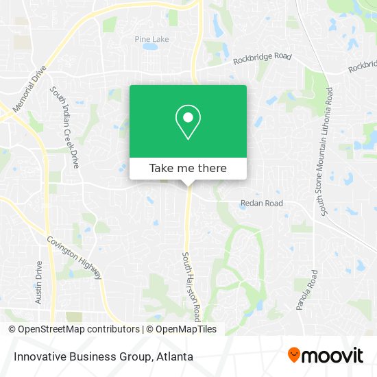 Innovative Business Group map