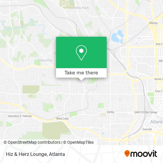 Hiz & Herz Lounge map