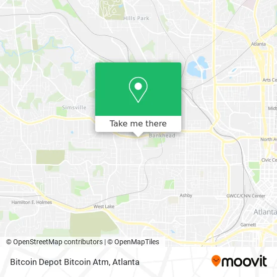 Bitcoin Depot Bitcoin Atm map
